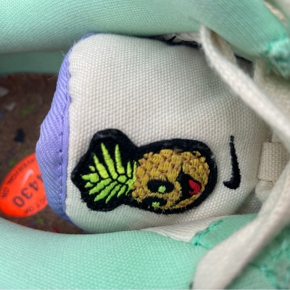 Nike Womens Air Force 1 '07 LX Happy Pineapple Size 8.5 - Picture 9 of 14